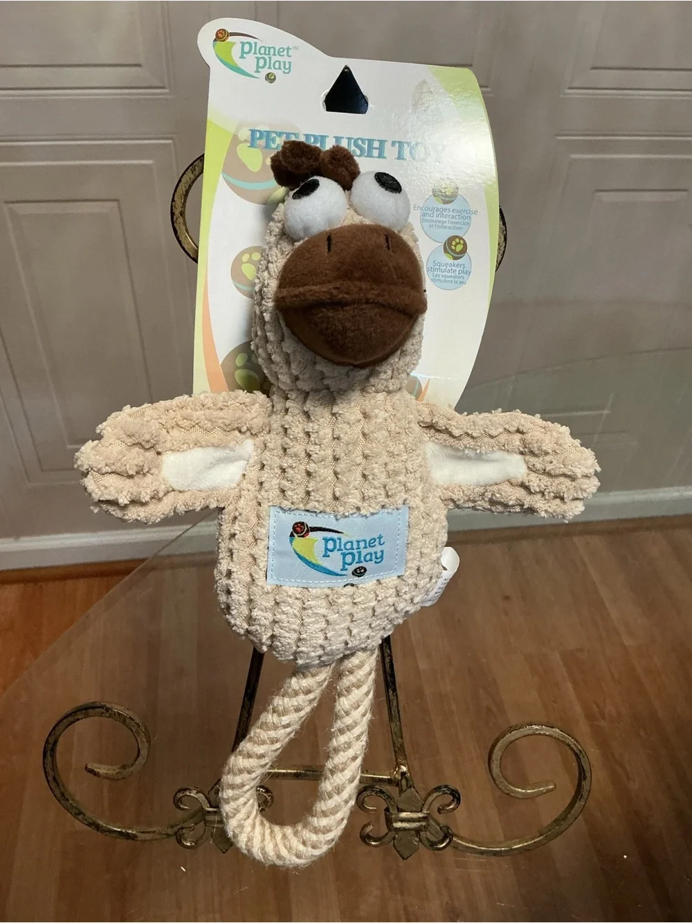 Planet Play ~ Chicken 🐔 ~ Squeaky Plush Dog Toy 12”